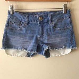 American Eagle Light-wash Denim Jean Shorts